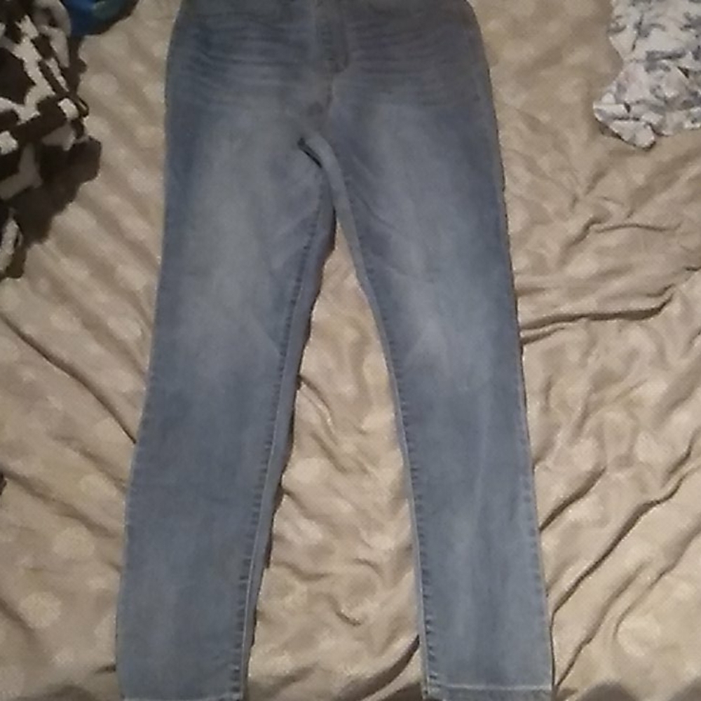 High waisted jeggings